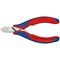  Elektronik-Seitenschneider mit durchgestecktem Gelenk KNIPEX 77 02 115 Elektronik-Seitenschneider mit Mehrkomponenten-Hüllen 115 mm 12380555