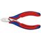  Elektronik-Seitenschneider mit durchgestecktem Gelenk KNIPEX 77 12 115 Elektronik-Seitenschneider mit Mehrkomponenten-Hüllen 115 mm 12380557