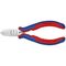  Elektronik-Seitenschneider mit durchgestecktem Gelenk KNIPEX 77 22 130 Elektronik-Seitenschneider mit Mehrkomponenten-Hüllen 130 mm 12380563