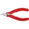  Elektronik-Seitenschneider mit durchgestecktem Gelenk KNIPEX 77 41 115 Elektronik-Seitenschneider mit Mehrkomponenten-Hüllen 115 mm 12380554