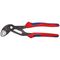  KNIPEX Cobra® Hightech-Wasserpumpenzangen KNIPEX 87 02 180 Cobra® Hightech-Wasserpumpenzange mit Mehrkomponenten-Hüllen grau atramentiert 180 mm 12381214