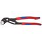 KNIPEX Cobra® Hightech-Wasserpumpenzangen KNIPEX 87 02 250 T Cobra® Hightech-Wasserpumpenzange mit Mehrkomponenten-Hüllen, mit integrierter Befestigungsöse zum Anbringen einer Absturzsicherung grau atramentiert 250 mm 12381209
