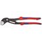 KNIPEX Cobra® Hightech-Wasserpumpenzangen KNIPEX 87 02 300 T Cobra® Hightech-Wasserpumpenzange mit Mehrkomponenten-Hüllen, mit integrierter Befestigungsöse zum Anbringen einer Absturzsicherung grau atramentiert 300 mm 12381216