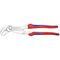  KNIPEX Cobra® Hightech-Wasserpumpenzangen KNIPEX 87 05 300 Cobra® Hightech-Wasserpumpenzange mit Mehrkomponenten-Hüllen grau atramentiert 300 mm 12381217