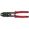  Crimpzangen KNIPEX 97 21 215 SB Crimpzange mit Mehrkomponenten-Hüllen schwarz lackiert 230 mm 12380238