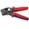  Selbsteinstellende Crimpzangen für Aderendhülsen mit Seiteneinführung KNIPEX 97 53 09 Selbsteinstellende Crimpzange für Aderendhülsen mit Fronteinführung mit Mehrkomponenten-Hüllen brüniert 190 mm 12380783
