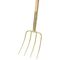  Idealspaten Gabeln IDEAL-Dunggabel, gold, Schienenzwinge, Nordstellung, Eschen-Langstiel 135 cm 12379763