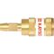  Autogen-Fittings Kupplungen ELMAG Azetylen-Kupplung m. Schlauchtülle 9 mm inkl. autom. Gassperre n. EN 561 12406374
