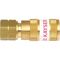  Autogen-Fittings Kupplungen ELMAG Azetylen-Kupplung IG 3/8", LINKS z.Druckminderer inkl. autom. Gassperre n. EN 561 12406366