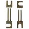 2 Stk. Packung ELMAG Alu-Sicherung 120 A f. EUROSTART 520 (2 Stk. Pack.), SB, L100xB21,50mm, best. aus 2x9505228 12408184