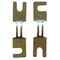  2 Stk. Packung ELMAG Alu-Sicherung 300 A f. EUROSTART 700 Automatik & DIGICAR 900 (2 Stk. Pack.), SB, L128xB31mm, best. aus 2x9505216 12408176