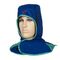  Hitzekopfschutz ELMAG Schweißerhaube blau WELDAS 23-6680 Kopf Ø 64cm, Hals Ø 42-53 cm, aus flammhemmender Baumwolle 12408337