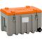  445 - Werkzeugboxen Cemo CEMbox Trolley 150 l, grau/orange, 80x60x53 cm 12383808