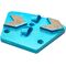  DIA-Schleifschuh [M6] Clever Diamant SCHLEIFSCHUH 79506 M6, blau, rechts, 4 Segm. 12387204