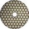  94 - TOP GLANZ Clever Diamant SCHLEIFPAD 94-TOP GLANZ, Ø 100 mm, Klett, K3000, braun 12387179