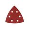  Dreieck-Schleifpapier - Klettfix  (93 x 93mm) &( 94 x 94mm) Schleifbogen 93x93mm K40 10Stk 12388533