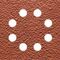  Schleifpapier - Klettfix  115 x 115mm Gelocht Schleifbogen 115x115mm K60 25Stk 12388521