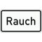  Zusatzzeichen Verkehrszeichen 1007-31 Rauch 231x420 mm, Alu 2 mm, RA3 12357555