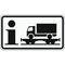  Zusatzzeichen Verkehrszeichen 1010-14 Information Rollende Landstraße 412x750 mm, Alu 2 mm, RA1 12357528