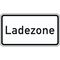  Zusatzzeichen Verkehrszeichen 1012-30 Ladezone 231x420 mm, Alu 2 mm, RA3 12357510