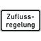  Zusatzzeichen Verkehrszeichen 1012-37 Zuflussregelung 330x600 mm, Alu 2 mm, RA3 12358544