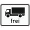  Zusatzzeichen Verkehrszeichen 1024-12 Kraftfahrzeuge m. einer zul. Gesamtmasse über 3,5t, 450x600 mm, Alu 2 mm, RA3 12357658