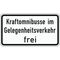  Zusatzzeichen Verkehrszeichen 1026-31 Kraftomnibusse im Gelegenheitsverkehr frei 231x420 mm, Alu 2 mm, RA3 12358346
