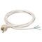  Anschlussleitung PVC as-Schwabe PVC-Anschlussleitung, weiß, 3m H05VV-F 3G1,0 12362376