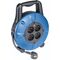  Kabelbox as-Schwabe Kabelbox schwarz/blau, Mini-Kabeltrommel, 10m H05VV-F 3G1,5, IP20 12362147