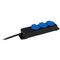  Mehrfach-Verteiler m.Verlänger as-Schwabe 3-fach Verteilersteckdose 1,5m, H07RN-F 3G1,5, schwarz/blau, IP44 12361886