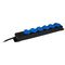  Mehrfach-Verteiler m.Verlänger as-Schwabe 6-fach Verteilersteckdose 1,5m, H07RN-F 3G1,5, schwarz/blau, IP44 12361885