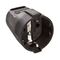  Steckvorrichtung 230V as-Schwabe Schutzkontakt-Kupplung, schwarz, max. Querschnitt 1,5mm² 12362602