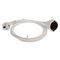  Verlängerung PVC 230V as-Schwabe PVC-Verlängerung 2m, H05VV-F 3G1,5, weiß, IP20 12361973