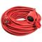  Verlängerung Gummi 230V as-Schwabe Rasenmäher-Verlängerungsleitung 25m, H05RR-F 3G1,5, rot, IP44 12361909