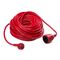  Verlängerung PVC 230V as-Schwabe Kunststoff-Verlängerung 25m, H05VV-F 3G1,5, rot, IP20 12361979