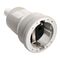  Steckvorrichtung 230V as-Schwabe PVC-Kupplung, grau, max. Querschnitt 1,5mm² 230V/16A 12362594