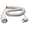  Verlängerung PVC 230V as-Schwabe Schutzkontakt-Spiralkabel 1-2,5m, H05VV-F 3G1,5, weiß, IP20 12361964