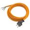  Anschlussleitung Baustelle as-Schwabe Baustellen-Anschlussleitung, orange, 5 m H07BQ-F 3G1,5 12362403