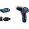  12V System Bosch Akku-Bohrschrauber GSR 12V-35, mit 2 x 3.0 Ah Li-Ion Akku, L-BOXX 12369410