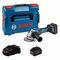  Akku-Geräte Akku-Winkelschleifer Bosch Akku-Winkelschleifer BITURBO GWS 18V-15 SC: 2x Akku 5.5Ah Schnellladege. L-BOXX 12368932