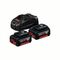  Akku-Geräte Akkus & Ladegeräte Bosch Akku Starter-Set: 2 x GBA 18 Volt, 5.0 Ah und GAL 1880 CV 12369367