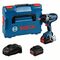 18V System Bosch Akku-Drehschlagschrauber GDS 18V-1050 H mit 2x Akku, Schnellladegerät, L-BOXX 12369294