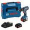  18V System Bosch Akku-Schlagbohrschrauber GSB 18V-28, 2 Akku GBA 18V, Schnellladege. GAL 18V-40 12369061