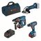 3-tlg. Set Bosch Combo Kit 3-tlg. 18V: GSR + GBH + GWS + 2 x GBA 5,0 Ah + GAL 12369532