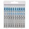  Stichsägeblätter 10-teilige Holzstichsägeblatt-Sets Basic for Metal mit T-Schaft Bosch 10-tlg. Stichsägeblatt-Set Basic for Metal, für Stichsägen 12374325