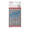  Stichsägeblätter 5-teilige Metall-Stichsägeblatt-Sets mit feinem Schaft Bosch 5-tlg. Stichsägeblatt-Set Metal and Alu, für Stichsägen 12374340