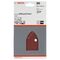  C430 Expert for Wood Schleifpapier für Multischleifer Bosch 5-tlg. Schleifblatt-Set C430, für Multischleifer 12376197