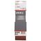  X440 Best for Wood and Paint Schleifbänder für Bandschleifer Bosch 3-tlg. Schleifband-Set X440, für Bandschleifer 12376712