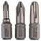 Extra Hard Schrauberbitpacks, Phillips Bosch Dreiteiliges Schrauberbit-Set, Extra Hard, für Bohrmaschinen 12376986