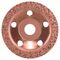 Carbide-Schleifköpfe, 22,23-mm-Bohrung für kleine Winkelschleifer Bosch Carbide-Topfscheibe, für kleine Winkelschleifer 12377390